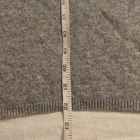 August Silk Women's Gray Turtleneck Sweater - Picture 12 of 12